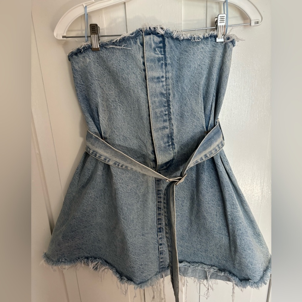 Boutique Denim dress from Signature size small
